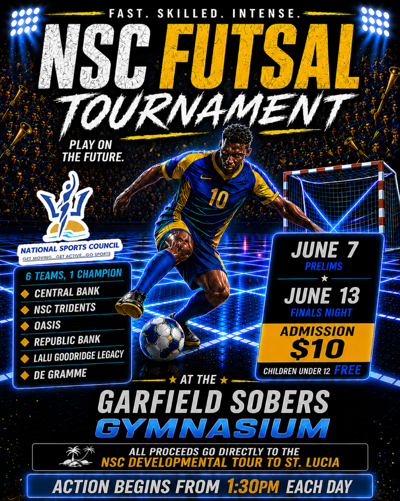 NSC Futsal Tournament 2026 at Garfield Sobers Gymnasium