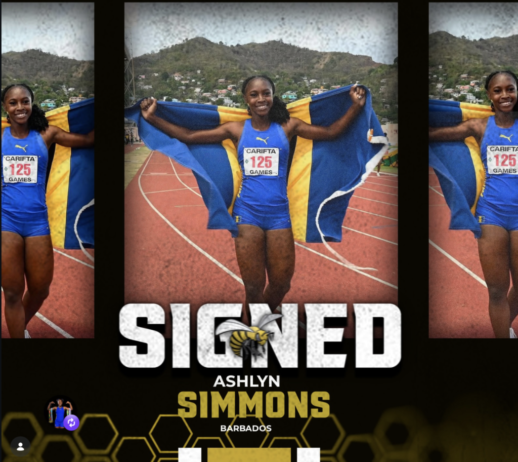 Ashlyn Simmons signs with Alabama State Track and Field